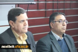 مراسم تکریم دکتر سبحانی سرپرست پیشین امور پردیس های استان تهران 3