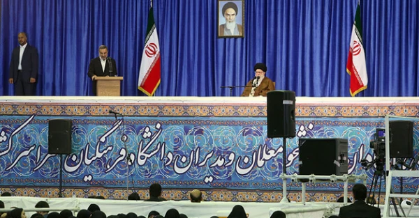 دانشگاه فرهنگیان ه قدوم رهبر معظم انقلاب اسلامی متبرک شد. 12