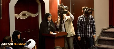 متن سخنان دکتر عادلی سرپرست پردیس نسیبه در محضر رهبر معظم انقلاب اسلامی(مدظله العالی)