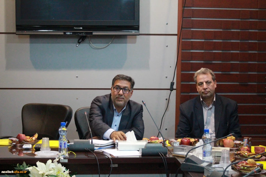 اولین نشست صمیمانه اساتید پردیس نسیبه با حضورمدیریت محترم امور پردیس های استان تهران 2