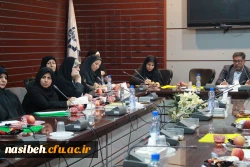 اولین نشست صمیمانه اساتید پردیس نسیبه با حضورمدیریت محترم امور پردیس های استان تهران 4