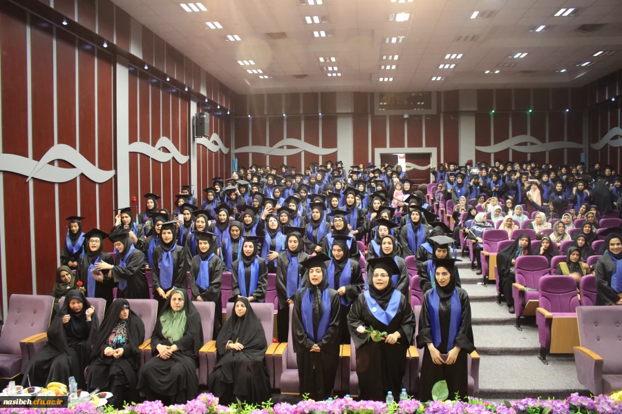 جشن دانش آموختگی دانشجومعلمان ورودی 93 پردیس نسیبه تهران  2