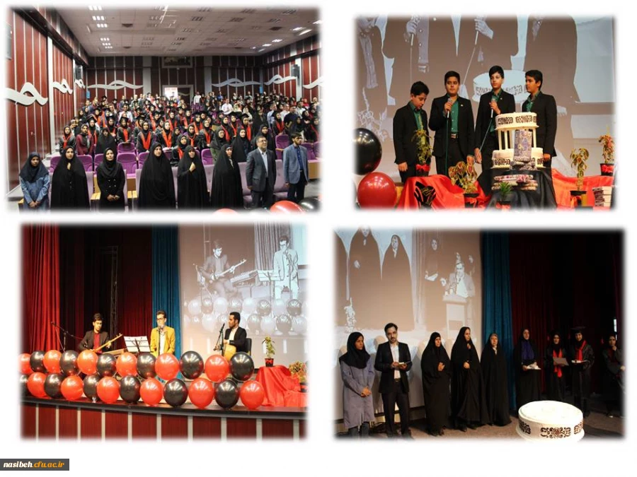 برگزاری جشن دانش آموختگی رشته های مشاوره وتربیت بدنی 93 2