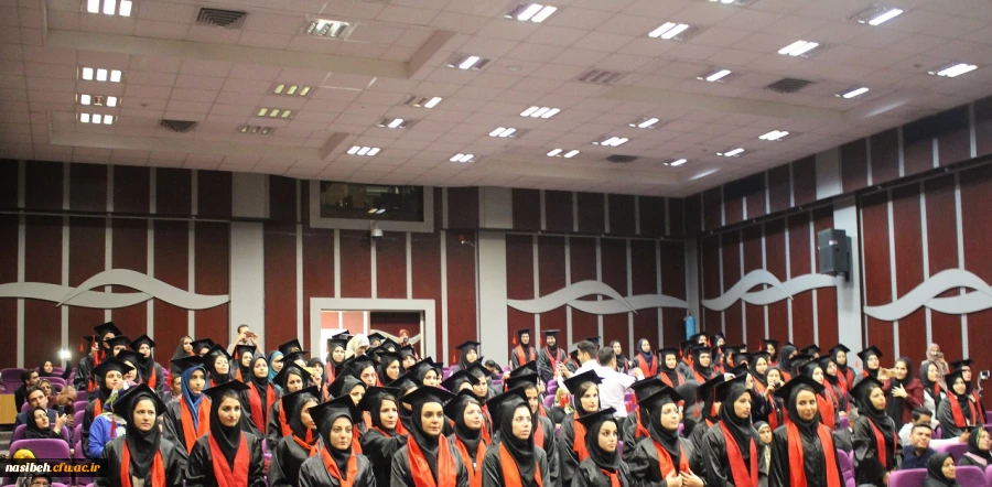 برگزاری جشن دانش آموختگی رشته های مشاوره وتربیت بدنی 93 8