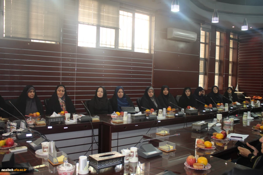 مراسم تودیع ومعارفه معاونت آموزشی پردیس نسیبه  6