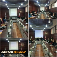 کارگاه زبان وفرهنگ اشاره درپردیس نسیبه برگزارشد . 2