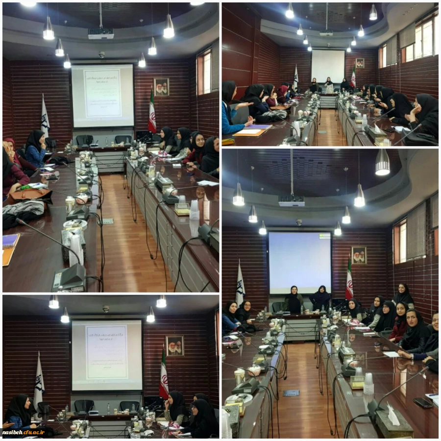 کارگاه زبان وفرهنگ اشاره درپردیس نسیبه برگزارشد . 2