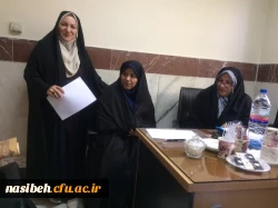 بازدید دکترعلی نژاد معاون دانشجویی دانشگاه فرهنگیان از فرایند مصاحبه تکمیل ظرفیت ونیمه متمرکزدرپردیس نسیبه 2
