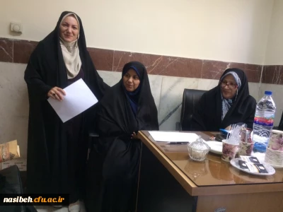 بازدید دکترعلی نژاد معاون دانشجویی دانشگاه فرهنگیان از فرایند مصاحبه تکمیل ظرفیت ونیمه متمرکزدرپردیس نسیبه