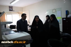 بازدید مدیریت امور پردیس های استان تهران و معاون آموزشی، فرهنگی و پژوهشی استان از برگزاری امتحانات پایان ترم 7