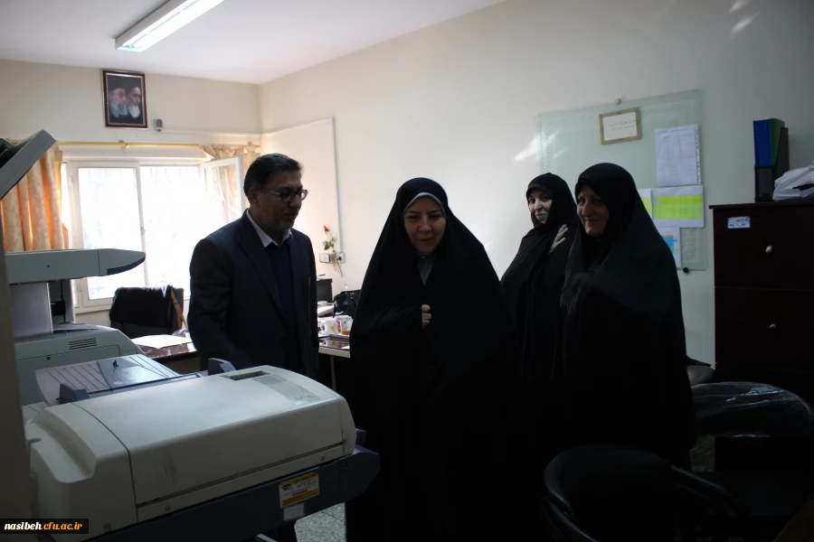 بازدید مدیریت امور پردیس های استان تهران و معاون آموزشی، فرهنگی و پژوهشی استان از برگزاری امتحانات پایان ترم 7