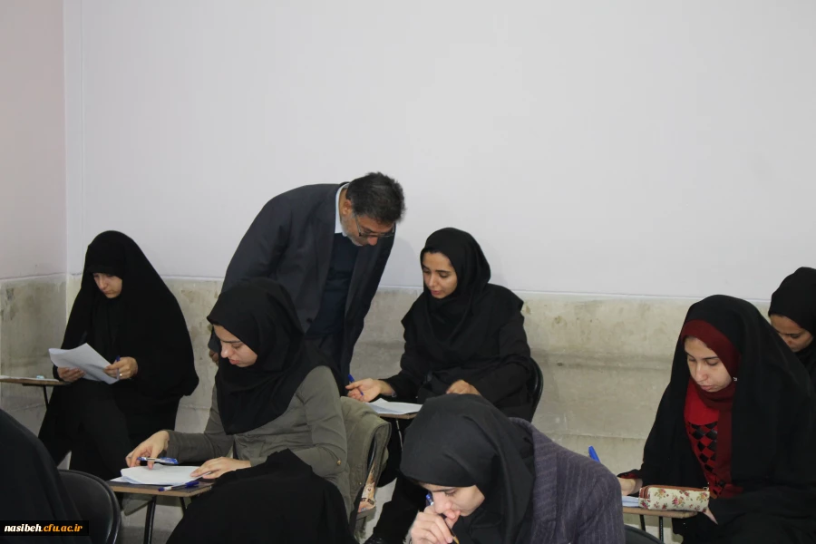 بازدید مدیریت امور پردیس های استان تهران و معاون آموزشی، فرهنگی و پژوهشی استان از برگزاری امتحانات پایان ترم 3