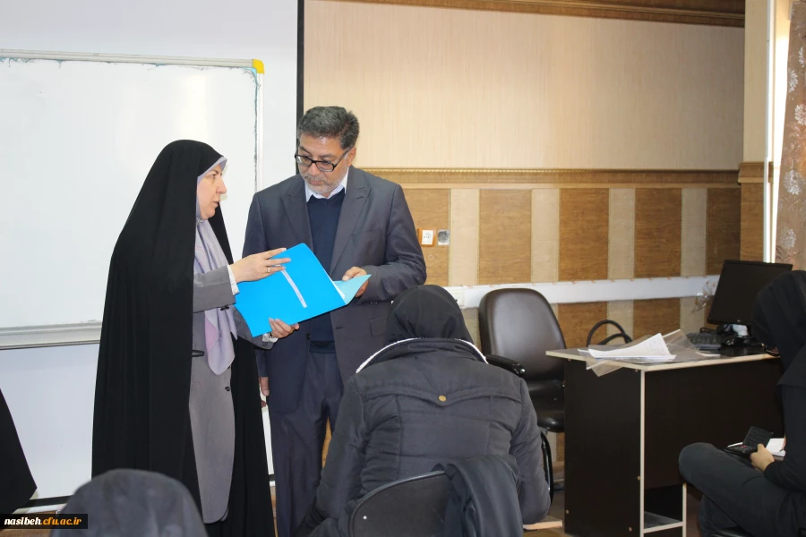 بازدید مدیریت امور پردیس های استان تهران و معاون آموزشی، فرهنگی و پژوهشی استان از برگزاری امتحانات پایان ترم 4