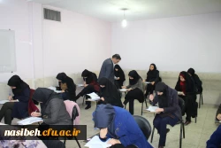 بازدید مدیریت امور پردیس های استان تهران و معاون آموزشی، فرهنگی و پژوهشی استان از برگزاری امتحانات پایان ترم 11