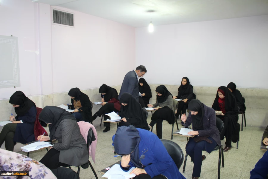 بازدید مدیریت امور پردیس های استان تهران و معاون آموزشی، فرهنگی و پژوهشی استان از برگزاری امتحانات پایان ترم 11