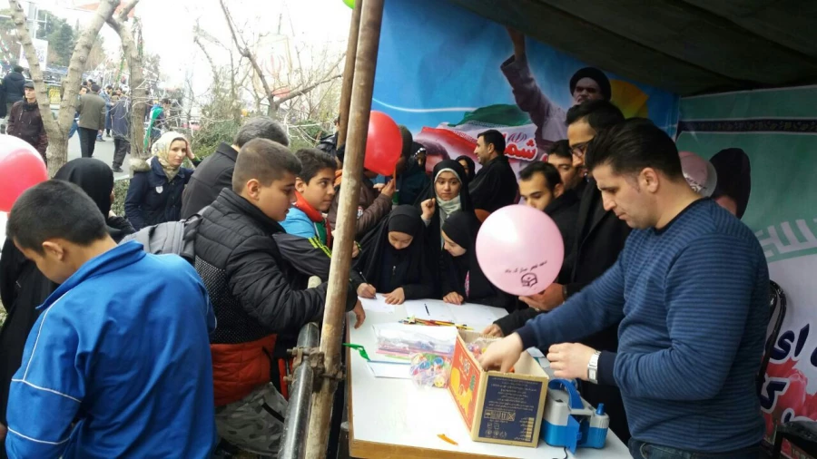 حضور پرشور و حماسی دانشجومعلمان پردیس نسیبه در جشن 40 سالگی انقلاب اسلامی 6