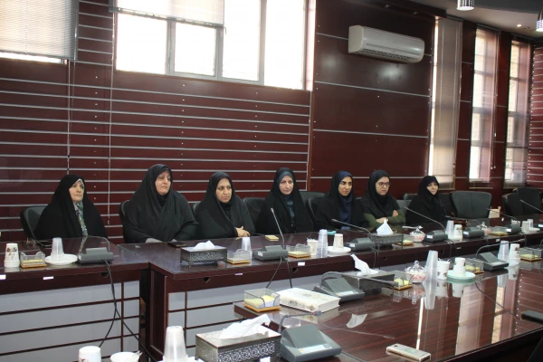 جلسه معارفه مسئول محترم نهادنمایندگی مقام معظم رهبری دانشگاه فرهنگیان درپردیس نسیبه  3