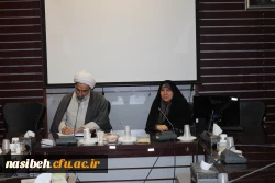 جلسه معارفه مسئول محترم نهادنمایندگی مقام معظم رهبری دانشگاه فرهنگیان درپردیس نسیبه  2
