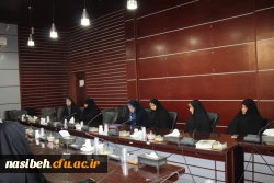 جلسه معارفه مسئول محترم نهادنمایندگی مقام معظم رهبری دانشگاه فرهنگیان درپردیس نسیبه  5