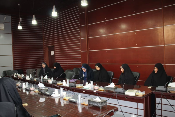 جلسه معارفه مسئول محترم نهادنمایندگی مقام معظم رهبری دانشگاه فرهنگیان درپردیس نسیبه  5