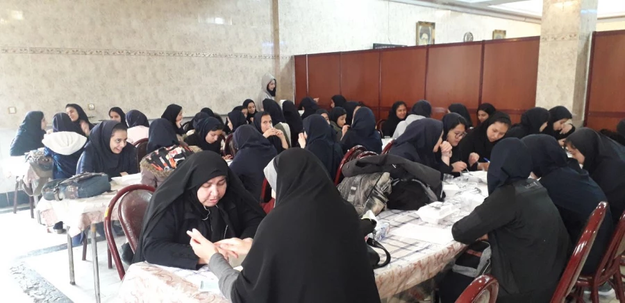 بازدید دانش آموزان دوره دوم متوسطه نظری از پردیس نسیبه 6