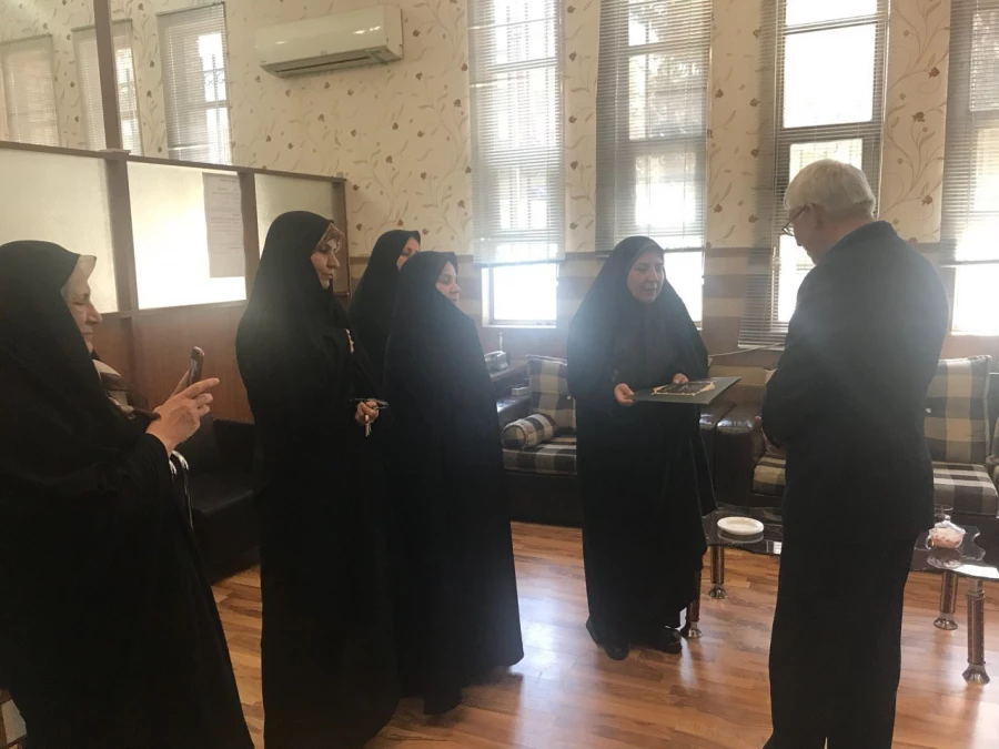 تقدیرازاساتید جانباز درروزمیلاد حضرت ابوالفضل (ع) 2