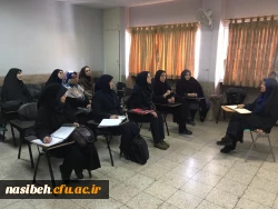 دیداردکترنادری معاونت آموزشی وپژوهشی مدیریت استان با دانشجویان کارشناسی ارشد 
 2