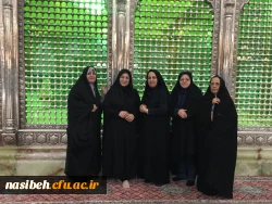 تجدید بیعت مسئولان ، اساتید ، کارکنان ودانشجویان پردیس نسیبه با آرمان های امام راحل (ره) 2