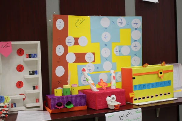 برگزاری نمایشگاه ابزارکمک آموزشی ریاضی  7