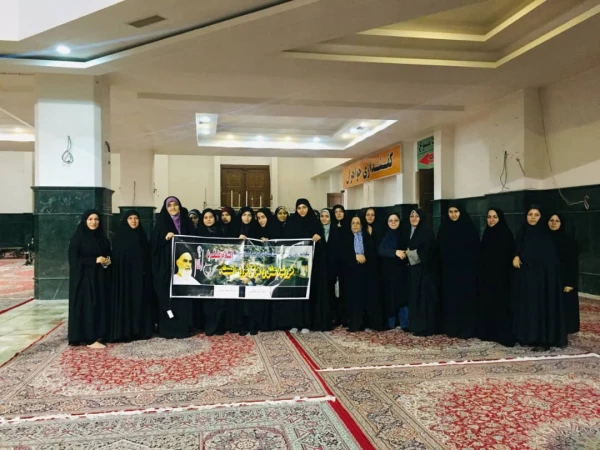 تجدید بیعت مسئولان ، اساتید ، کارکنان ودانشجویان پردیس نسیبه با آرمان های امام راحل (ره) 2