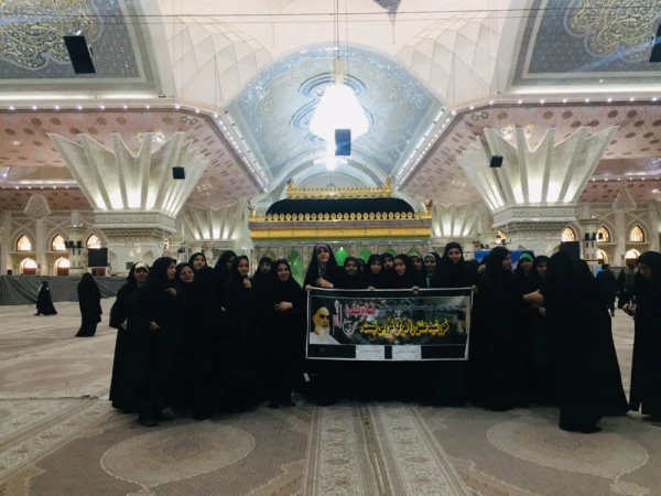 تجدید بیعت مسئولان ، اساتید ، کارکنان ودانشجویان پردیس نسیبه با آرمان های امام راحل (ره) 2