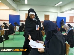 بازدیددکترنادری معاونت آموزشی مدیریت استان تهران ازروند برگزاری امتحانات پایان ترم  4