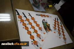 بازدید سرپرست ومعاونین پردیس ازنمایشگاه دست سازه های کمک آموزشی درورزش  3