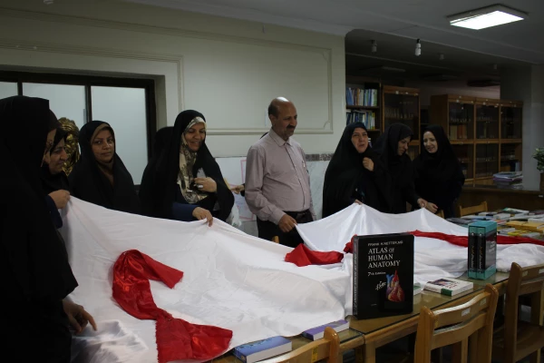 نمایشگاه کتاب های خریداری شده جدید پردیس  4