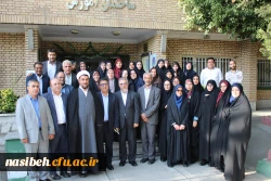 مراسم تودیع ومعارفه دکتربازگیر ودکتریداله زاده  2