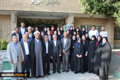 مراسم تودیع ومعارفه دکتربازگیر ودکتریداله زاده