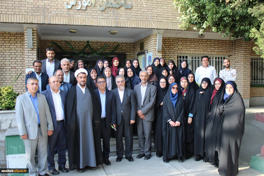 مراسم تودیع ومعارفه دکتربازگیر ودکتریداله زاده  2