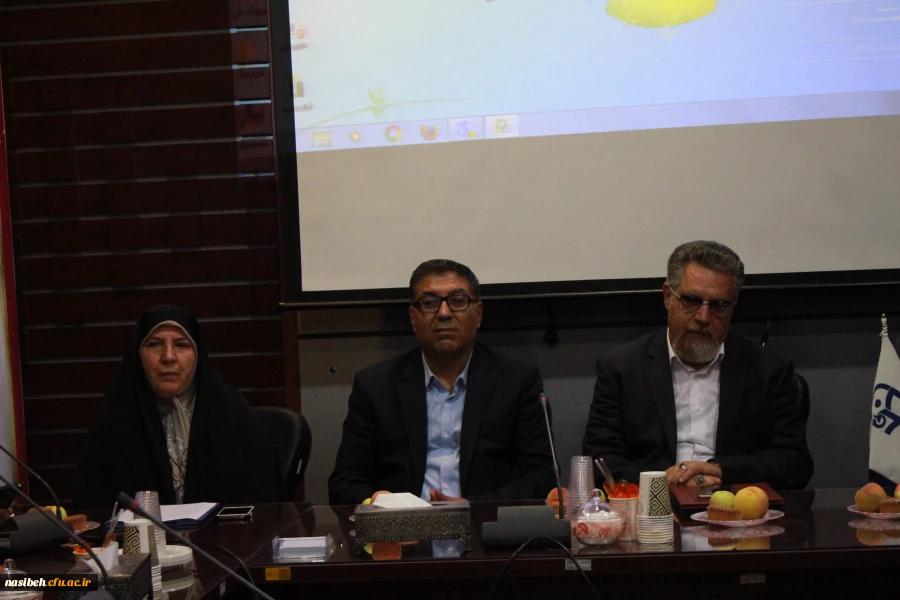 مراسم تودیع ومعارفه دکتربازگیر ودکتریداله زاده  6