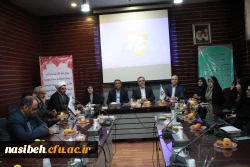 مراسم تودیع ومعارفه دکتربازگیر ودکتریداله زاده  7