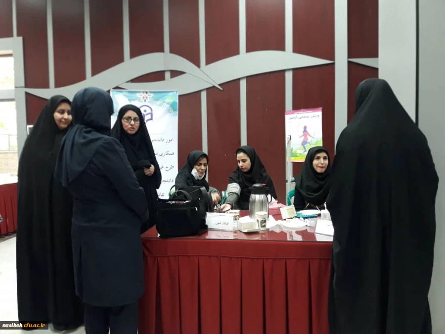 برگزاری طرح غربالگیری و پایش سلامت در پردیس