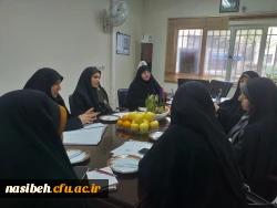 برگزاری جلسه ی کمیته تخصصی فرهنگی پردیس نسیبه 2