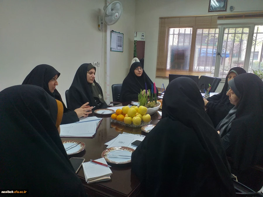 برگزاری جلسه ی کمیته تخصصی فرهنگی پردیس نسیبه 2