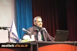 برگزاری مراسم گرامیداشت هفته بسیج با حضورجانباز بسیجی هشت سال دفاع مقدس  2