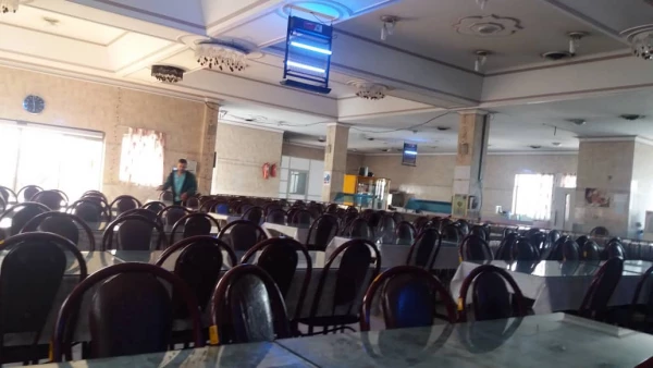 ضدعفونی تمام فضاهای پردیس نسیبه به علت شیوع ویروس کرونا  4