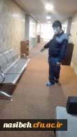 ضدعفونی تمام فضاهای پردیس نسیبه به علت شیوع ویروس کرونا  10