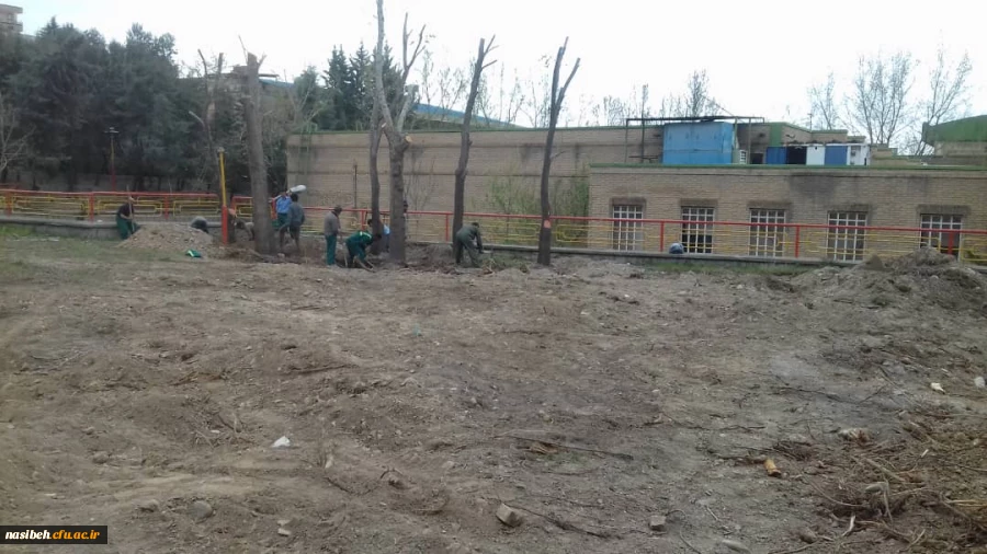 اقدامات اولیه جهت احداث پروژه مسجد پردیس نسیبه  2