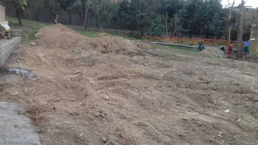 اقدامات اولیه جهت احداث پروژه مسجد پردیس نسیبه  3