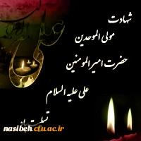 شهادت مولی الموحدین حضرت علی (ع) تسلیت باد . 2