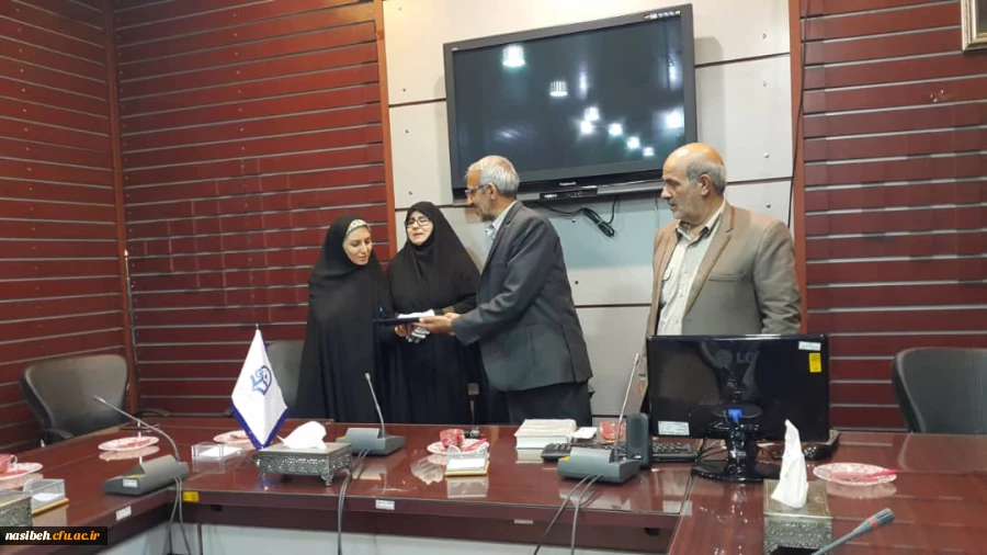 مراسم تودیع و معارفه معاونت مالی اداری دانشجویی پردیس نسیبه  2