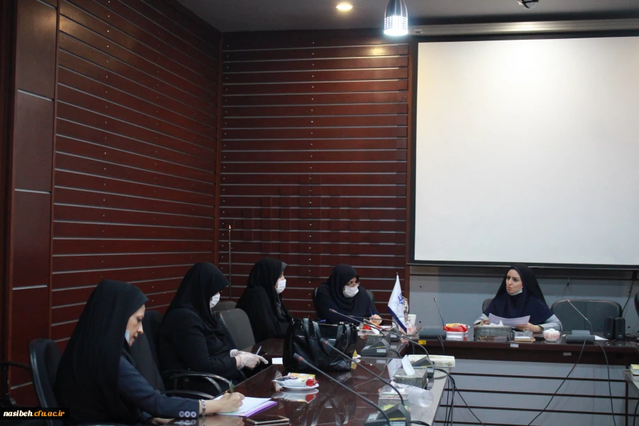 برگزاری جلسه هماهنگی امورمالی وکسورات دانشجویی پردیس نسیبه ومراکز عالی شهید شرافت وشهید باهنر 2